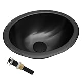 MONSINTA Black RV Kitchen Sink, 13.39