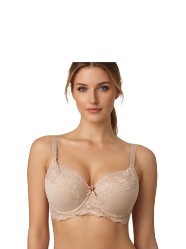 Image of Viola's Secret 6 Pack of Color Print T-Shirt Bras B Cup C Cup and D Cup