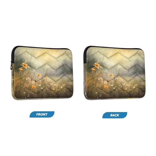 Funda vintage para laptop 13-14 pulgadas impermeable y resistente miniatura 2