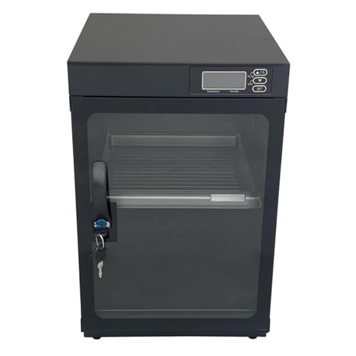 BEILOCKERY 30L Electronic Camera Storage Cabinet, Dry Cabinet, 2 Layers Digital Dehumidifying Dry Box for Camera Lens and Electronic Equipment Storage