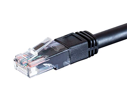 Monoprice Cat6 Outdoor Rated Ethernet Patch Cable - 50 Feet - Black | Snagless RJ45, Stranded, 550MHz, UTP, Pure Bare Copper Wire, 24AWG - Image 3