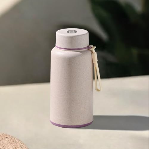 Image of Eha Earth Friendly Hydralife Water Bottle for Office & Schools | 400 ml Stainless Steel Water Bottle for Kids & Adults Made with Rice Husk | Bottle for Men, Women | Leak Proof | 1 Unit