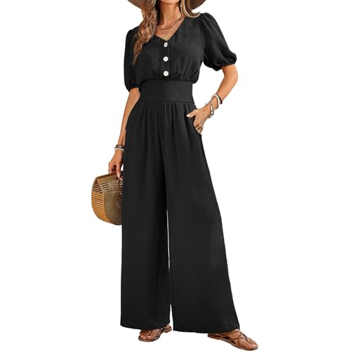 Combinaison chic femme col V pour en finir avec les tenues inconfortables