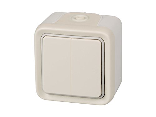 Legrand Plexo - Switch Switch Double Surface (Modern) White