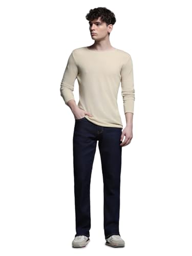 Image of Jack & Jones Men's Regular Fit Jeans | High Rise | Jeans for Men