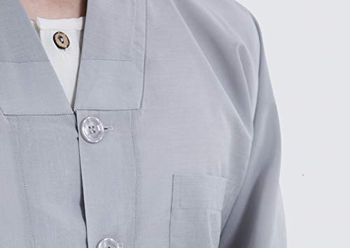 DGXIN Summer Causual Yoga Taichi Kungfu Suits Wide Leg Men3