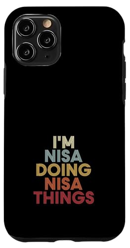Nisa Name Nisa Personalized Name First Given �X�}�z�P�[�X iPhone 11 Pro �p