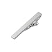 SamWay MEN Style Brushed Silver Executive Tie Clip