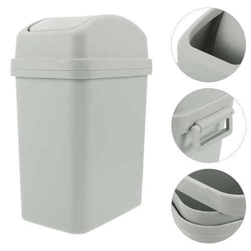 VALICLUD basurero plástico 6L con tapa abatible miniatura 7