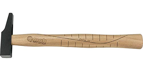 Peddinghaus 5116020028 0007667630028 Joiner's Hammer with Handle of Ash, Black/Beige, 28 mm