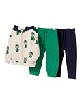 Mayoral Jogginganzug 3-teilig bedruck für Baby - Jungen Gelb 12 Monate (80cm)
