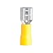 Gardner Bender 20-145F 1 12-10 Gauge Yellow Female Terminal Disconnects, 16-Pack