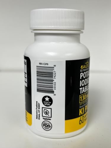 Nature's Fusions Comprimidos De Iodeto De Potássio 130 Mg (5 Unidades) - (300 Comprimidos) Exp 10/2