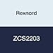 Rexnord ZCS2203 Normal-Duty Cartridge Block, Setscrew Locking Collar, Metal Clearance Seals, 2-3/16" Shaft Diameter, 4.227" OD