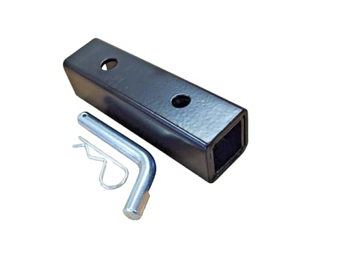 Eagle King Products 2 to 1-1/4 Black Alloy Steel Hitch Adapter for Car & Truck