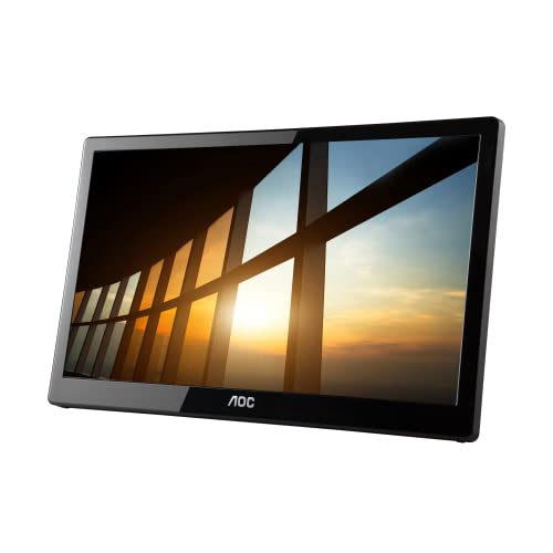 Aoc I1659Fwux 15.6" Usb-Powered Portable Monitor, Full Hd 1920X1080 Ips, Built-In Stand, Vesa #TOP4