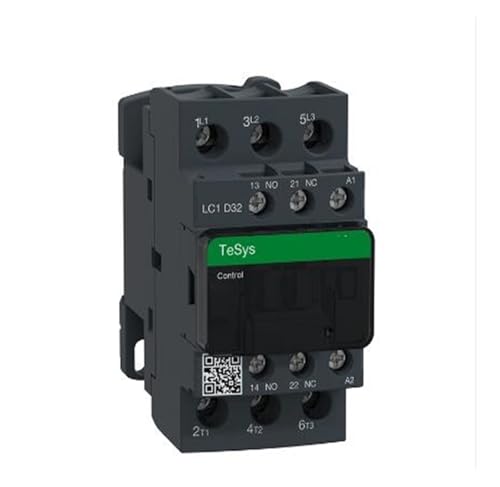 Contacteur TeSys D LC1D32M7 Schneider 3P 32A bobine 220V AC pour circuit triphasé