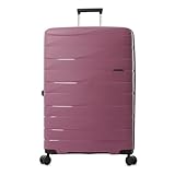 TOTTO - Maleta Rígida Grande, Modelo Glide L, 49.5 x 69.5 x 31.5 cm, Capacidad 124L, Resiste Impactos, Ruedas Dobles con Giro 360º, Manija Telescópica, Correas Internas, Candado TSA, Color Malaga Rosa