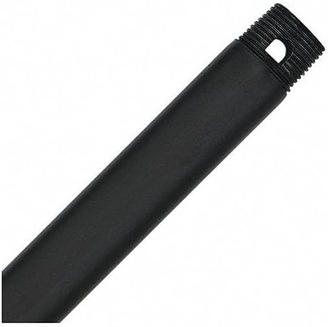 Accessory - Extension Stem-0.62 Inches Wide-12 Inch Down Rod Length-Textured Black Finish