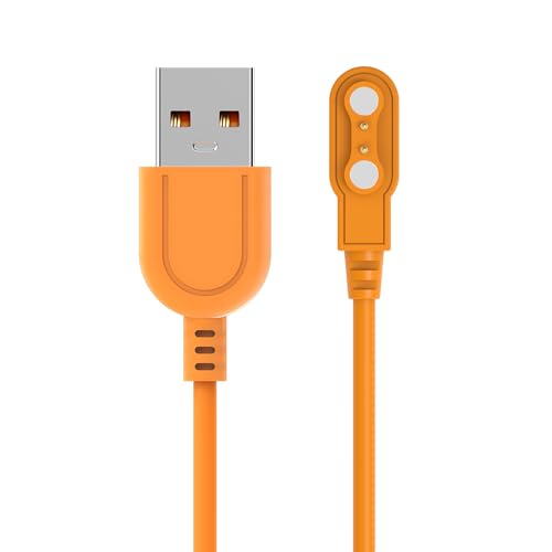 AMAZTIM USB-A Charger Cable for M3/M3 Ultra/T3/X2 Ultra, Orange