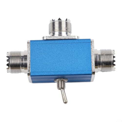 Interruptor coaxial de antena con construcción de metal resistente para CB y HAM 7