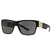 Versace Men's VE4296 Sunglasses Black/Gray 59mm
