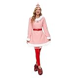 Women’s Elf Costume Set Adult Christmas Cosplay Suit Xmas Outfits