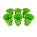 BICCHIERI PER ACQUA E SUCCHI IN MELAMINA 10X13 SET DA 6 PEZZI VERDE
