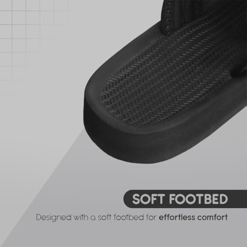 Image of NoStrain Men's Casual Sandals - Comfortable, Washable & Waterproof Open-Toe Footwear for Men with 4-Point Adjustable Velcro Strap, Heel Cushioning & Triple-Density Sole