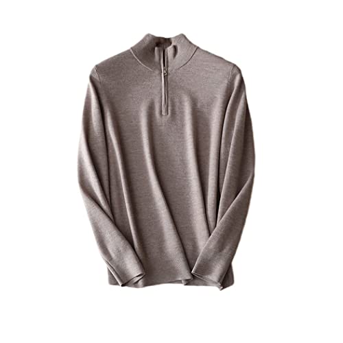 Pull col roulé laine mérinos café confort chaleureux hiver
