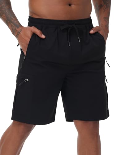 Satankud Men's Cargo Hiking Shorts 9