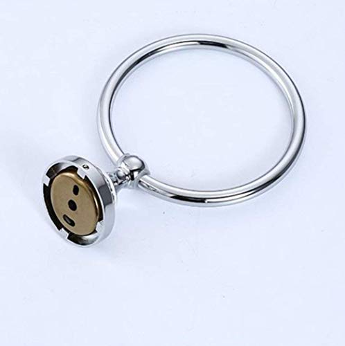 Toallero de rollo anillo de almacenamiento en rack para cocina y hogar 3