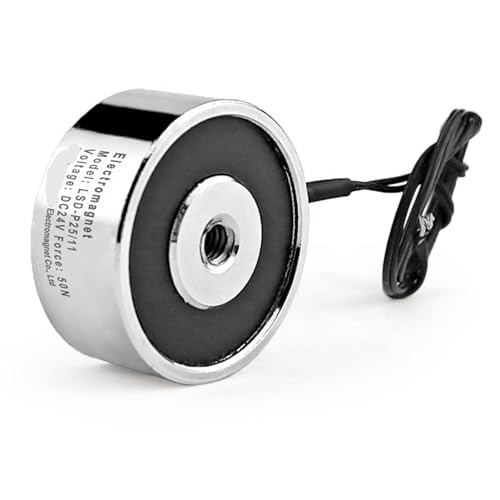 Ventouse électromagnétique puissante 24V et aimant électrique cylindrique 3KG