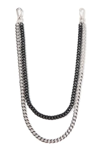 PacSun Men's Two Tone Double Wallet Chain
