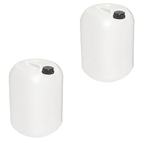 25L Litre Water Storage Container, Jerrican, Drum, Jerry Can x 2
