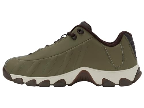 Image of K-Swiss Men's ST329 CMF Sneaker, Wide Tennis Walking Shoes Leather Upper
