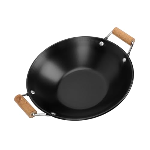 Gatuida I22N1471 Wokpfanne mit Holzgriffen