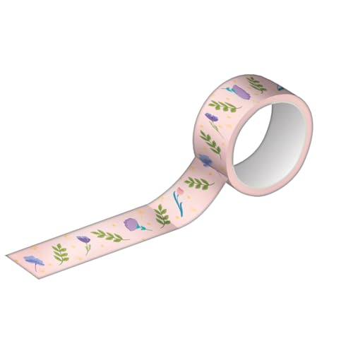 Tilibra - Fita Adesiva Washi Tape 15mmX10m Estampada e Metalizada