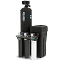 PRO+AQUA PRO-E-S65E Elite Whole House Water Filtration System with 65,000 Grain Water Softening – High-Capacity Filtration + Softening for 6–8 People, Well or City Water