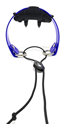 Sparky Pet Co - Ecollar Replacement Strap - Bungee Dog Collar - Waterproof - Adjustable - Secure Nexus Wheel Lock - For Electronic Training & Invisible Fence Systems - 3/4" (Blue) #TOP3