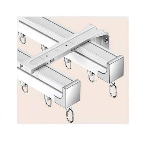 Barres métalliques pliables FlexibleTrac fixation plafond et mur 250cm