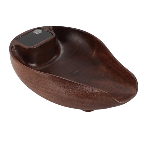 Wooden Tea Scale High Accuracy 0.1g 0.01oz Resolution 0.3 to 200g Rechargeable Elegant Kitchen Walnut Color