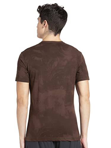 Image of Jockey Men Cotton Solid Regular Fit Round Neck Half Sleeved T-Shirt