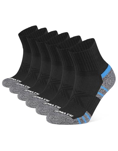 CLOSEMATE Sneaker Socken Herren Kurze Sportsocken Baumwollsocken...