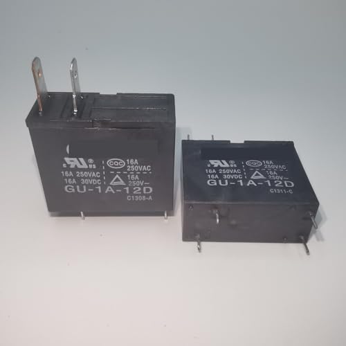 Relais de puissance électromagnétique GU-1A-12D à haute isolation et basse consommation
