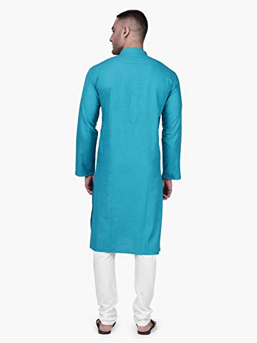 Image of Rajubhai Hargovindas Men's Premium Cotton Solid Kurta