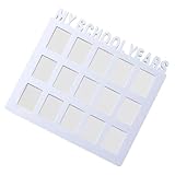 Cadre photo scolaire – utilisez ce cadre pour afficher les photos de vos enfants leurs années scolaires et vous remémorer de beaux souvenirs. collage de photos scolaires d'enfants