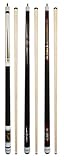 HAN'S DELTA Set of 3 Pool Cues New 58' Billiard House Bar Pool Cue Sticks (QJ-4~QJ-6)
