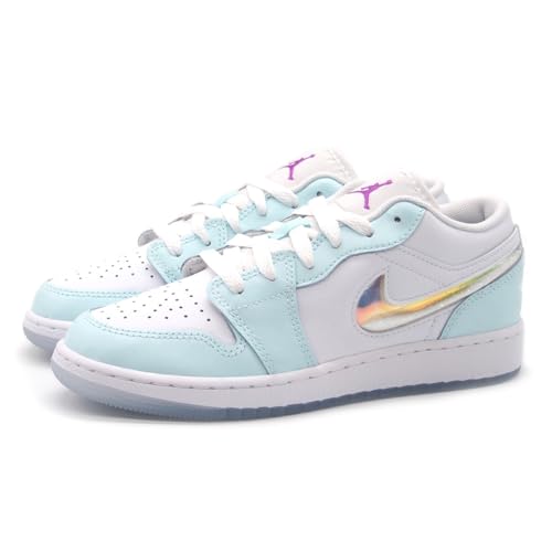 [iCL] Xj[J[ fB[X EBY GAW[_1 [ OCVAu[/zCg AIR JORDAN 1 LOW SE GS GLACIER BLUE/WHITE (25.0 cm)