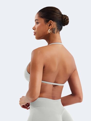 Image of VOYJOY Impact Strappy Bra Sports Bras for Women Basic Workout Gym Yoga Bra